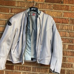 Joe Rocket Mesh Moto Jacket Grey/Silver XL